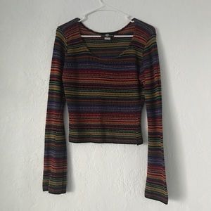 Colorful Cropped Top